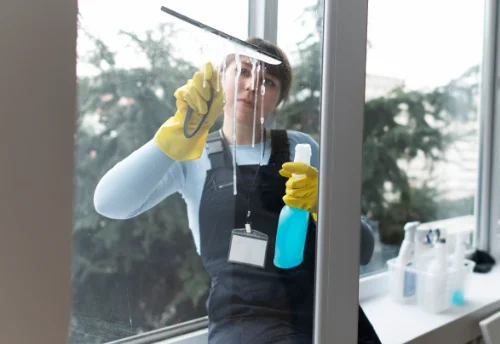 Nettoyage de vitres intérieures et extérieures à Méallet